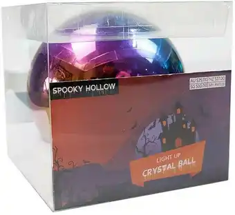 20% off Spooky Hollow Light Up Crystal Ball