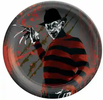 20% off Warners Nightmare on Elm Street Plates