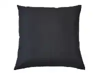 LivingStyles Miami Fabric Indoor / Outdoor Euro Cushion Cover, Black offer