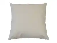 LivingStyles Miami Fabric Indoor / Outdoor Euro Cushion Cover, Ecru offer