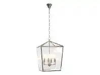 LivingStyles Kessler Iron & Glass Pendant Light offer