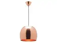 LivingStyles Salvador Metal Dome Pendant Light, Copper offer