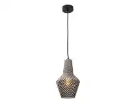 LivingStyles Alba Glass Pendant Light, Small, Smoke offer