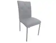 LivingStyles Moris Fabric Dining Chair, Light Grey offer