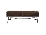 LivingStyles Watson Mango Wood & Metal Lift Top Coffee Table, 120cm offer