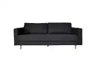 LivingStyles Karl Fabric Sofa, 3.5 Seater, Onyx Grey offer