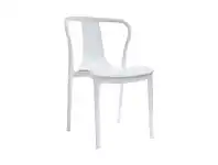 LivingStyles Conrad Indoor / Outdoor Dining Chair, White offer