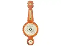 LivingStyles Cobb & Co. Banjo Barometer, Gloss Oak offer