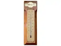 LivingStyles Cobb & Co. Thermometer, Gloss Oak offer