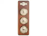 LivingStyles Cobb & Co. 3 in 1 Barometer, Small, Satin Oak offer