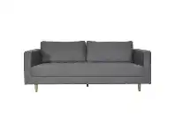 LivingStyles Karl Fabric Sofa, 3.5 Seater, Cadet Grey offer