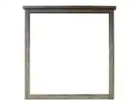 LivingStyles Flavio Acacia Timber Frame Dressing Mirror, 100cm offer