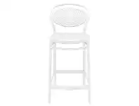 LivingStyles Siesta Marcel Indoor / Outdoor Counter Stool, White offer