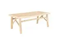 LivingStyles Thiago Teak Timber Indoor / Outdoor Coffee Table, 120cm offer