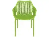 LivingStyles Siesta Air Commercial Grade Indoor / Outdoor Dining Armchair, Green offer