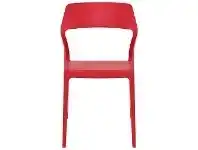 LivingStyles Siesta Snow Indoor / Outdoor Dining Chair, Red offer