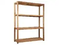 LivingStyles Ozu Wooden Display Shelf, Small, Natural offer