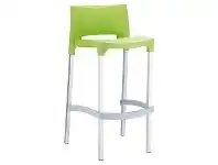 LivingStyles Siesta Gio Commercial Grade Indoor / Outdoor Bar Stool, Green offer