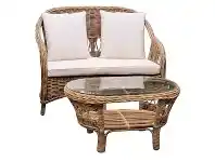 LivingStyles Bonn Rattan Sofa, 2 Seater offer