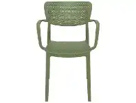 LivingStyles Siesta Loft Indoor / Outdoor Dining Armchair, Olive Green offer