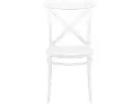 LivingStyles Siesta Cross Indoor / Outdoor Dining Chair, White offer