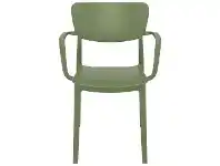 LivingStyles Siesta Lisa Indoor / Outdoor Dining Armchair, Olive Green offer