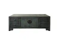 LivingStyles Sterline Antique Oriental Elm Timber Coffee Table, 136cm offer