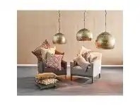 LivingStyles Logan Fabric Armchair, Chocolate offer