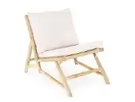LivingStyles Peniel Teak Timber Indoor / Outdoor Lounge Chair offer