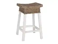 LivingStyles Albany Wicker & Timber Counter Stool offer