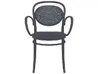 LivingStyles Siesta Marcel Indoor / Outdoor Dining Armchair, Anthracite offer