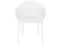 LivingStyles Siesta Sky Indoor / Outdoor Dining Armchair, White offer