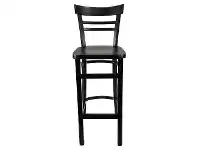 LivingStyles Durafurn Vienna Commercial Grade European Beech Bar Stool, European Made, Chocolate offer