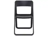 LivingStyles Siesta Dream Indoor / Outdoor Folding Chair, Black offer