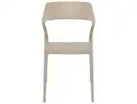 LivingStyles Siesta Snow Indoor / Outdoor Dining Chair, Taupe offer