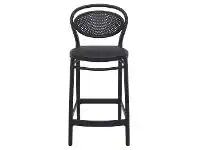 LivingStyles Siesta Marcel Indoor / Outdoor Counter Stool, Black offer