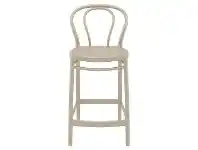LivingStyles Siesta Victor Indoor / Outdoor Counter Stool, Taupe offer