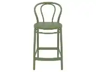 LivingStyles Siesta Victor Indoor / Outdoor Counter Stool, Olive Green offer