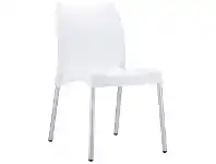 Siesta Vita Commercial Grade Indoor / Outdoor Dining Chair, White