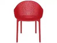 LivingStyles Siesta Sky Indoor / Outdoor Dining Armchair, Red offer