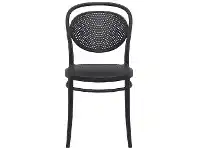 LivingStyles Siesta Marcel Indoor / Outdoor Dining Chair, Black offer