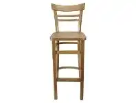 LivingStyles Durafurn Vienna Commercial Grade European Beech Bar Stool, Natural offer