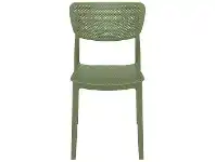 LivingStyles Siesta Lucy Indoor / Outdoor Dining Chair, Olive Green offer