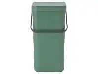 LivingStyles Brabantia Sort & Go Waste Bin, 16 Litre, Fir Green offer