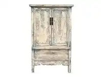 LivingStyles Whitman Antique Oriental Elm Timber 2 Door Wardrobe offer