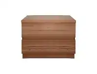 LivingStyles Kinghorne Messmate Timber Bedside Table offer