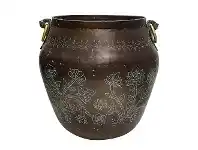 LivingStyles Marik Metal Urn Pot offer