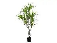 LivingStyles Glamorous Fusion Potted Artificial Dracaena Marginata Plant, 160cm offer