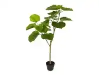 LivingStyles Real Touch Artificial Ficus Umbellata in Pot, 120cm offer