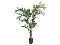 LivingStyles Glamorous Fusion Potted Artificial Kentia Palm Tree, 185cm offer